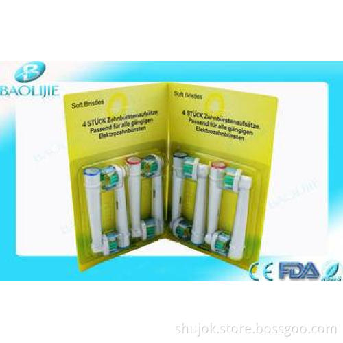 Replacement Toothbrush Heads , EB18-4 Replaceable Rotating